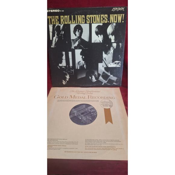 The Rolling Stones Now! LP– London PS420 Stereo Gold Medal Reissue 1976 VG+ VG++ - Picture 1 of 13